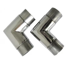 China Elbow round tube connector Diameter 50 for 1 thickness pipe manufacturer