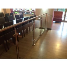 China Glass balustrade post railing design for outdoor balcony manufacturer
