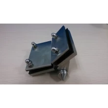 China Glass to Glass hinge with thick back plate protection G G1B fabrikant