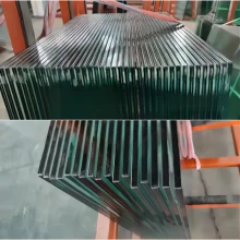 China Vidro laminado ou temperado para terraço e trilhos de vidro escada fabricante