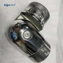 porcelana Espejo pulido de acero inoxidable 316 conectores de tubo redondo ajustables fabricante