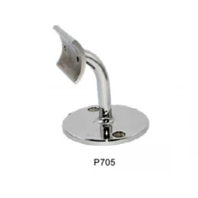 China P705 wall mount stainless steel handrail brackets to suit round tubing or pipe handrail manufacturer