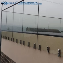 China RVS 316/2205 verstelbare zijmontage Smart Glass Spigot Leveranciers Groothandel fabrikant