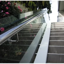China SS316 bracket for glass railing handrail manufacturer