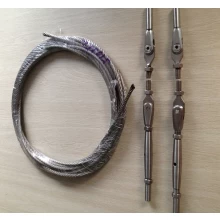 Chine Shenzhen Lancement acier inoxydable tendue câble pour câble balustrade, T 804 fabricant