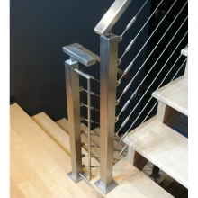 China Shenzhen Launch stainless steel wire rope balustrade products for staircase manufacturer