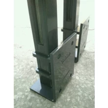 China Side mount aluminum post for balcony fabrikant