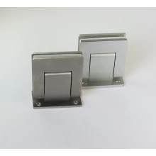 China Fecho de aço inoxidável para serviço pesado grampo de tela ajustável pivô porta de vidro do banheiro dobradiça do chuveiro fabricante