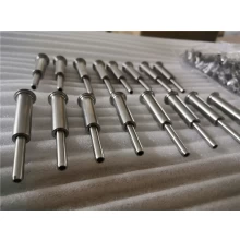China Stainless Steel Invisible Receiver and Swage Stud End for 1/8 Inch Cable Railing manufacturer