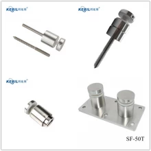 China Stainless Steel M8 Adjustable Standoff Holders for Glass manufacturer