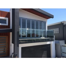 Chine Entretoise en verre de support latéral d'acier inoxydable pour des conceptions de balustrade de terrasse fabricant
