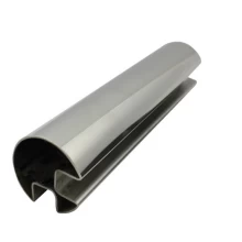 China Stainless Steel Slot Tube Pipe for Stainless Handrail manufacturer