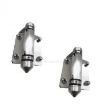 China Stainless Steel Spring Loaded Glass To Glass Gate Hinge manufacturer