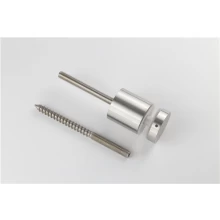 China Stainless Steel Standoffs for Face Mount Pin Fix Glass Balustrading Glass Staircase Railing manufacturer