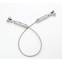 China Stainless Steel Wire Rope Clamps, Cable Tensioner for Balustrade Cable Railing manufacturer
