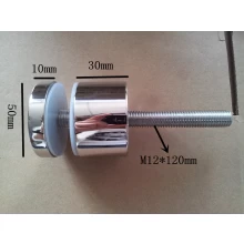 China Diâmetro de pinos suporte isolador de vidro inox 50 para a varanda e escada cerca de trilhos de vidro fabricante