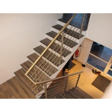 China Stainless steel indoor stairs handrail designs stainless steel stair railing manufacturer