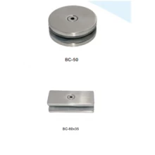 Κίνα Stainless steel round square glass clamps ISO9001 2008 κατασκευαστής