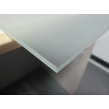 China Tempered glass for stainless steel railing design manufacturer