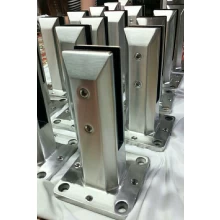 China adjustable balancing stainless steel spigot for frameless glass railing manufacturer