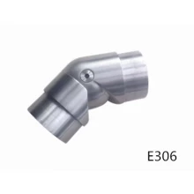 China adjustable stainless steel tube connector , E306 manufacturer