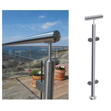 China Stainless steel glass balustrade railing post manufacturer