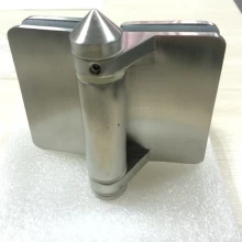 Chine brush 316 stainless steel heavy duty hinge self close glass door hinge fabricant