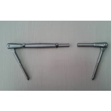 China cable end tensioner for balcony wood handrail manufacturer