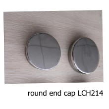 China china factory stainless steel handrail fitting round pipe end caps manufacturer