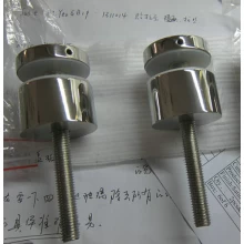 China cr laurence frameless glass railing standoff glass mounting hardware manufacturer
