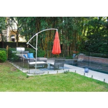 Kiina duplex 2205 base plate spigot for tempered glass pool fencing valmistaja