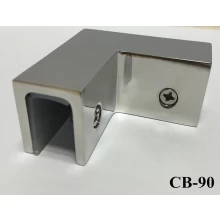 China glass railing hardware stainless steel glass clamp manufacturer