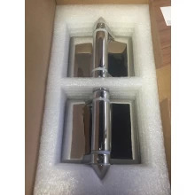 China glass to glass spring loaded hinges manufacturer