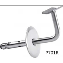 China inox or stainless steel wall mounting handrail bracket for round pipe handrail manufacturer