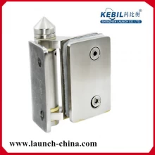 China mirror or satin polished stainless steel 316 casting glass to square post/wall hinge manufacturer