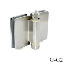 China modern stainless steel glass door hinge, for 8-12mm glass manufacturer