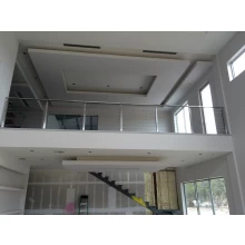 China modern staircase stainless steel cable railing handrail manufacturer