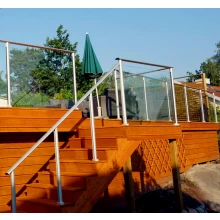 China projetos trilhos cargo da cerca grade varanda piscina vedação de vidro de alumínio revestido em pó fabricante