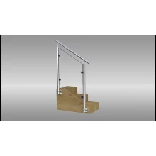 porcelana side mount Glass railing post for balcony fabricante