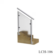 China side mounted glass railing ystem,side fixed glass balustrade system manufacturer
