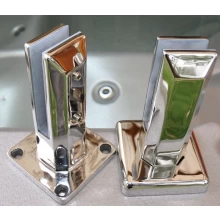 China square glass spigot with mirror finish deck mounting manufacturer