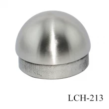 China stainless steel end cap for dia 50.8mm post manufacturer