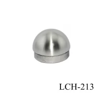 porcelana tapa de acero inoxidable para el post barandilla redonda LCH-213 fabricante
