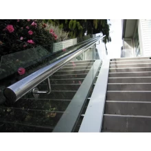 China corrimão da escada painel de vidro suporte de trilhos de vidro de aço inoxidável suportes de montagem fabricante