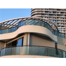 Chiny stainless steel glass spider railings for glass balcony handrails producent