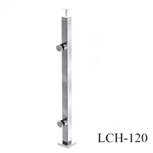 China stainless steel glass standoff balustrade post manufacturer
