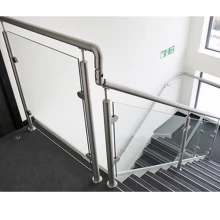 Китай stainless steel handrail fittings for stair and balcony производителя