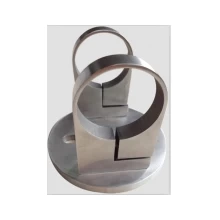 porcelana brida redondo de acero inoxidable para base del poste fabricante