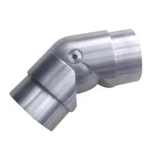 China stainless steel round square connectors adjustable angle joint manufacturer
