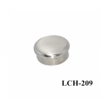 porcelana acero inoxidable extremo del tubo tapa redonda dia50.8mm (LCH-209) fabricante
